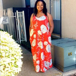 New sleeveless scoopneck maxi dress 💥price firm💥